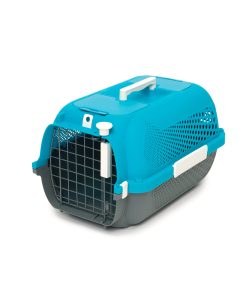 Cage de transport pour chats, Turquoise – Catit