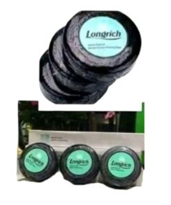 Savon Noir Longrich au Charbon de Bambou 3x100g