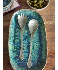 Couverts à salade Laiton KALIMA | Bloomingville