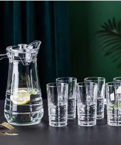 Ensemble Carafe Verre Avec 6 Verre