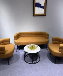 Ensemble Salon  AT007-GM 4 Pieces Marron