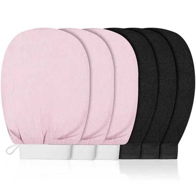 Gant Kessa Hyper Exfoliant, Couleur Rose