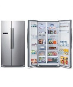 REFRIGERATEUR HISENSE SIDE BY SIDE RC 76 WS4 SILVER