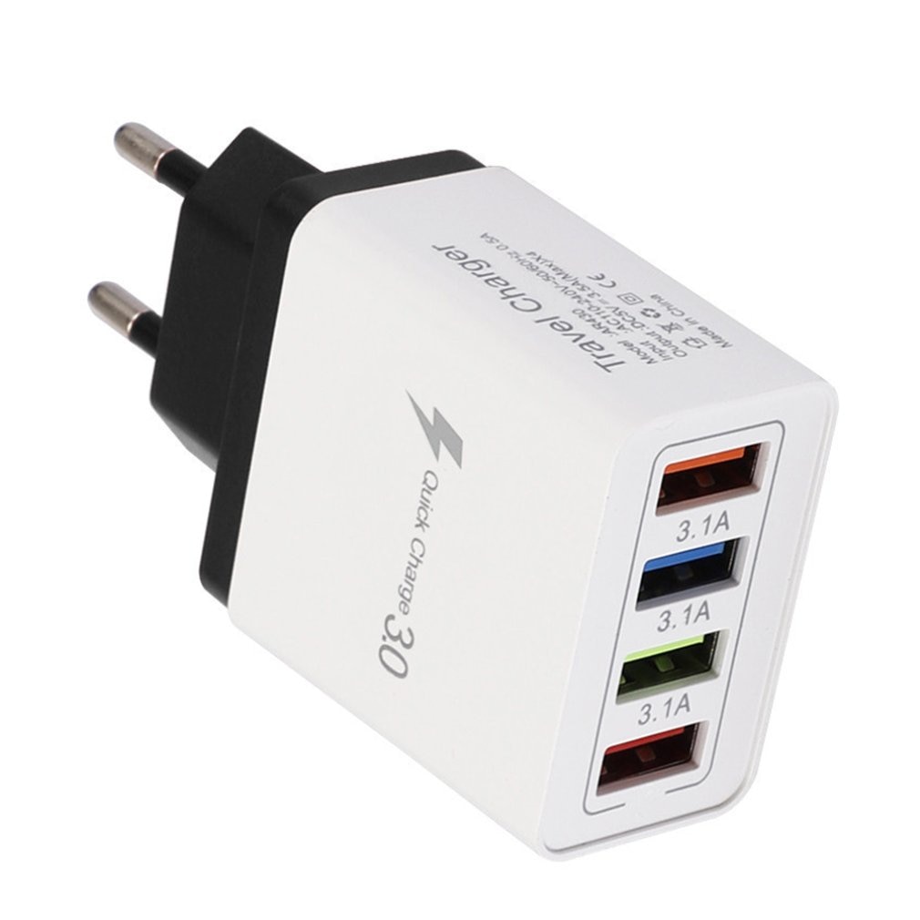 Prise ue/US chargeur USB Charge rapide 3.0 pour adaptateur téléphone pour Huawei Mate 30 tablette Portable chargeur Mobile mural chargeur rapide – Image 7
