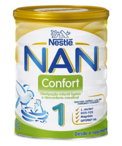 Lait NAN Confort 1, pour Bébé de 0 à 6 Mois 400g
