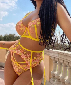 Lingerie Sexy Fleurie