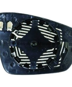 MIROIR (CONVEXE) DE RÉTROVISEUR COTÉ DROIT VOLKSWAGEN POLO MAROC (6C 6R) DE 09 À 14 – OEM : 6R0857522F = 6R0857522A