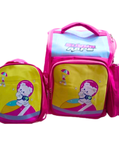 Sac à Dos pour Ecole Suyur + Trousses + Sac de Gamelle