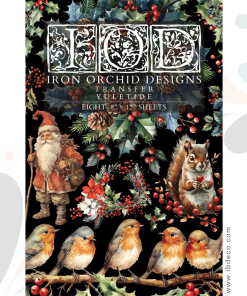 Yuletide – Transfert IOD – 20x30cm – Edition limitée